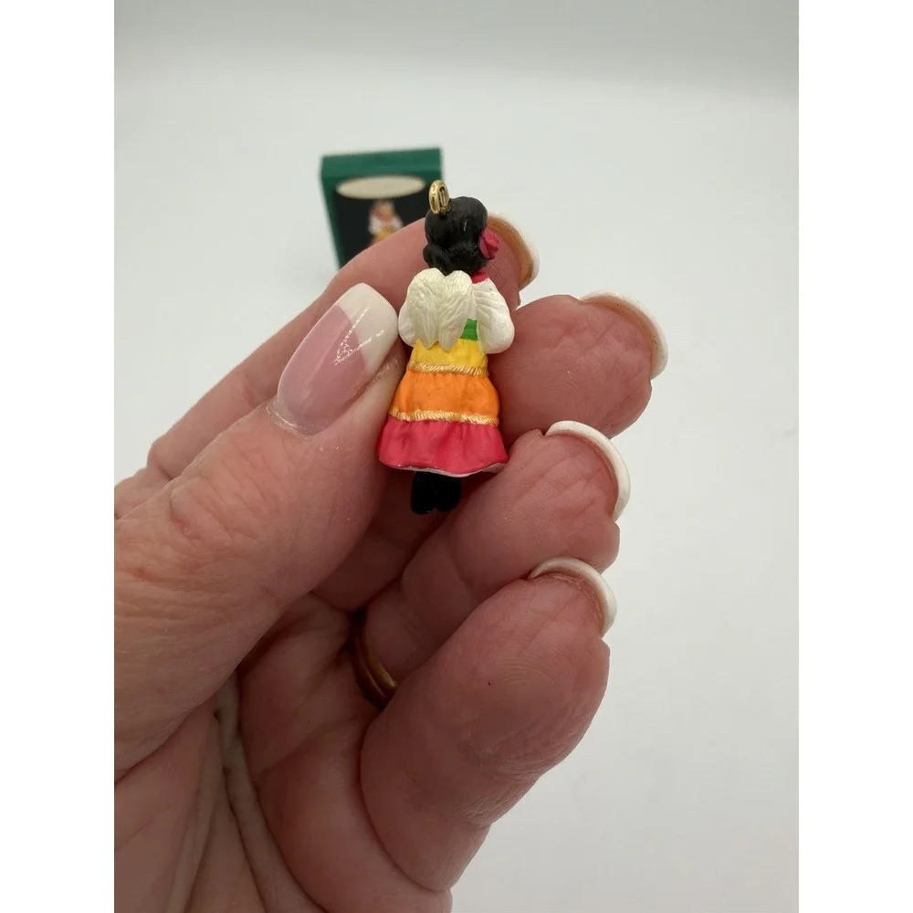 👼✨ Hallmark Keepsake Miniature Ornament‎ – Joyous Angel (1996) NOS 🎄🌟
